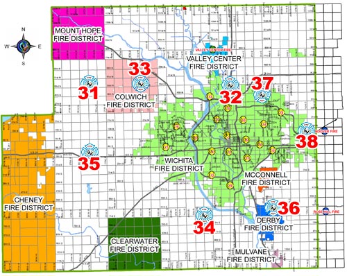 Sedgwick County Map