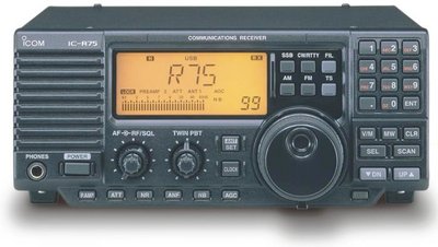 Icom R-75 Receiver - Click image to view in full