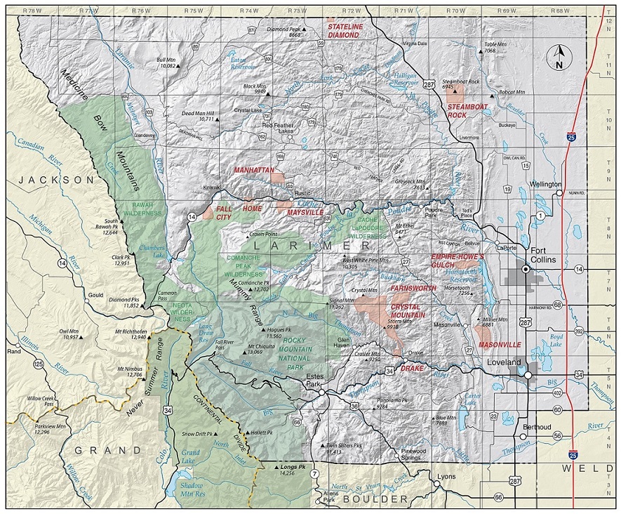 Larimer County Parcel Map Larimer County (Co) - The Radioreference Wiki