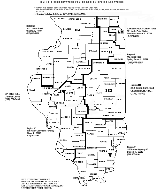 Older Illinois Conservation Map