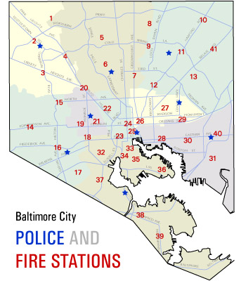 Fire/Police map