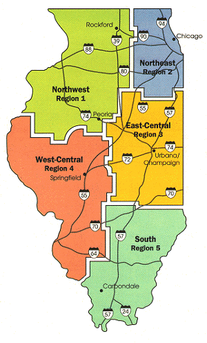Conservation Regions Map