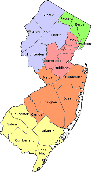 New Jersey Counties - The RadioReference Wiki