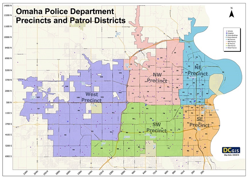 Omaha County Map