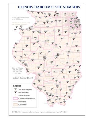 Starcom21 Site Numbers Map in Decimal Format - Click image to view in full