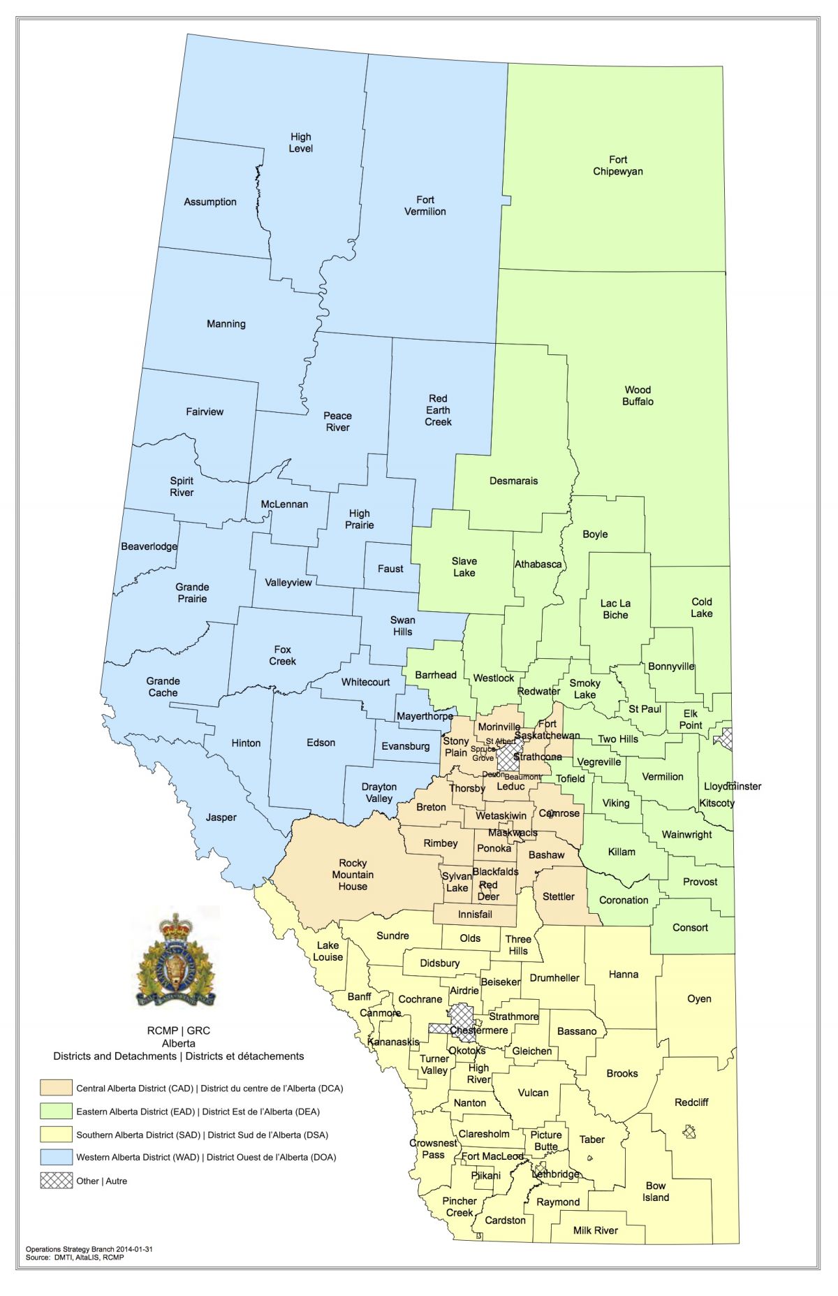 RCMP K Division (AB) - The RadioReference Wiki