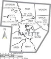 Fayette County Ohio Map.png